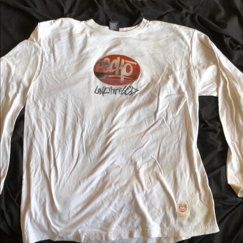 Ecko holographic long sleeve shirt